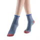 Daphne Ruffle Glitter Ankle Sock | Blue