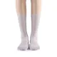 Diamond Sheer Crew Sock | White