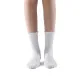 Princess Lulu Ruffle Crew Sock | White