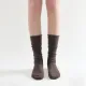 Sadie Wool Blend Slouch Mid High Sock | Brown